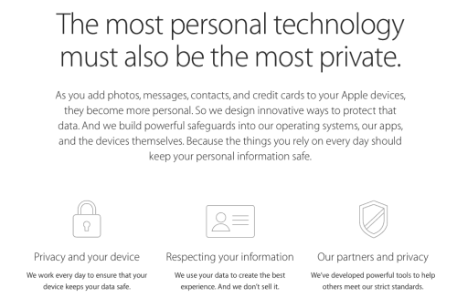 Apple reveals just how seriously it takes your privacy