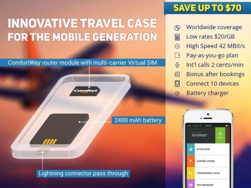 Smart iPhone case offers all-day data roaming for just $2