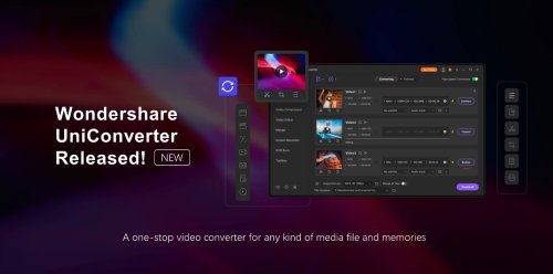Convert any video to 1,000 formats with Wondershare UniConverter