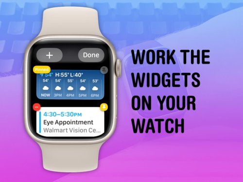 Apple Watch widgets: How to use the hot new feature