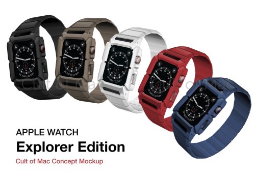 Exclusive mockups: Apple Watch Explorer Edition looks rugged and sporty