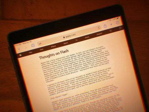 Today in Apple history: Steve Jobs trashes Adobe Flash in devastatingly blunt open letter