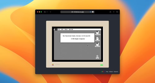 Run every version of Classic Mac OS in your browser