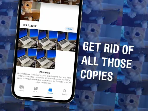 How to remove duplicate photos on iPhone, iPad and Mac