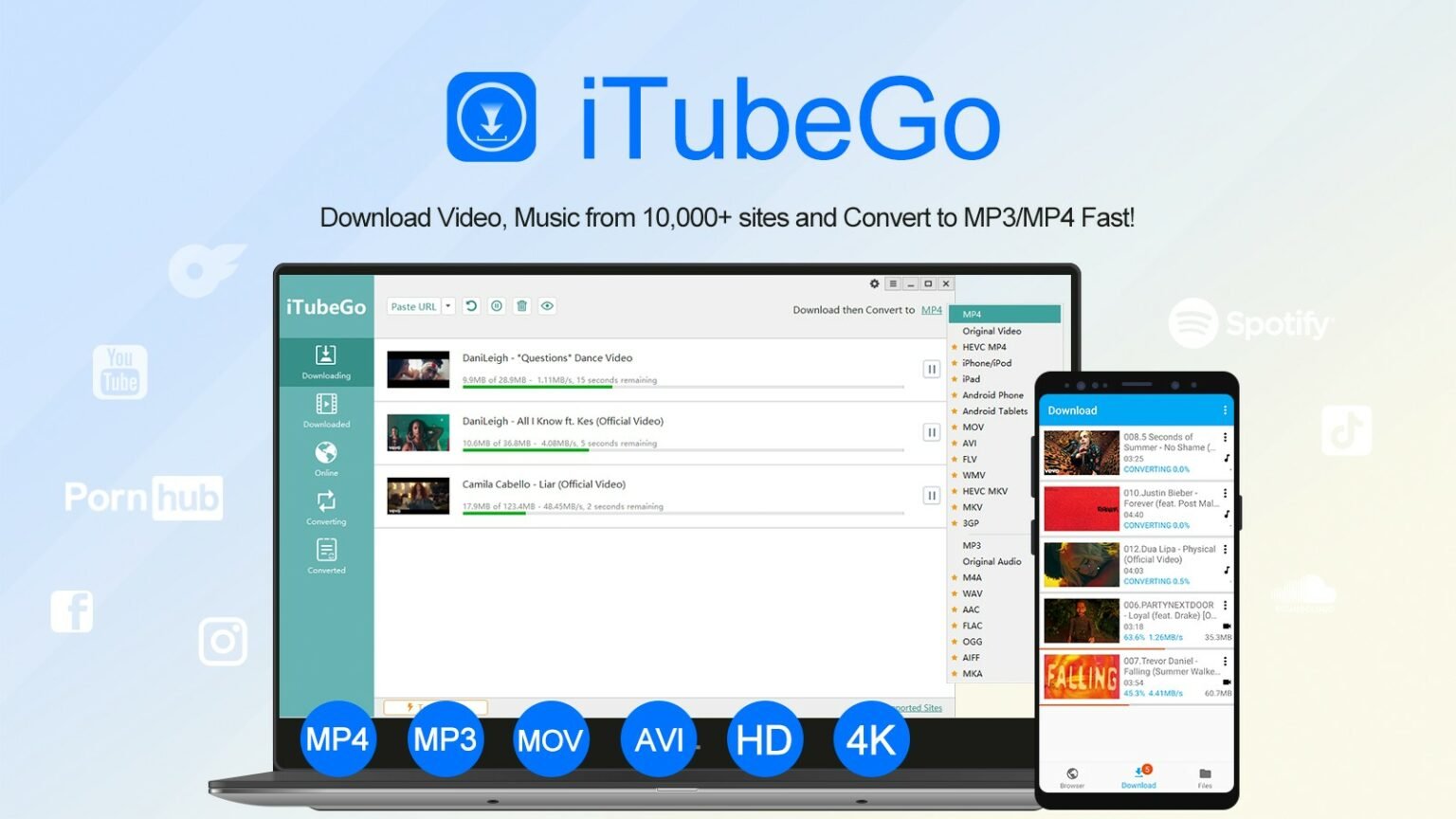 iTubeGo YouTube Downloader for ios download
