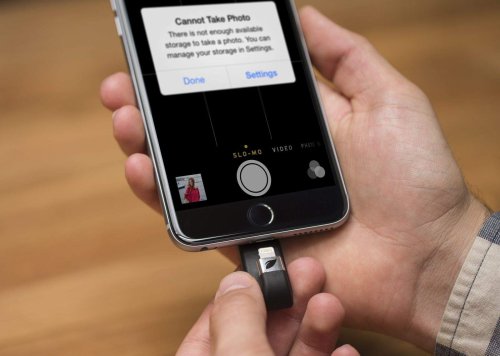 Oddball USB stick offers infinite iPhone storage