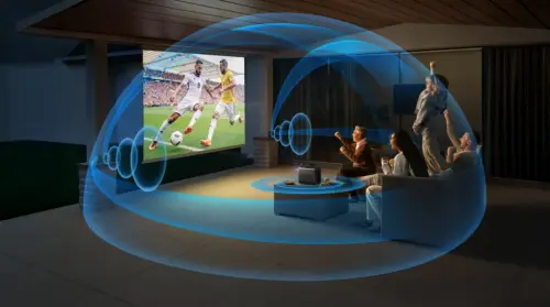 'Ultimate backyard projector' features 3 lasers and first-ever liquid cooling
