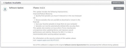 iTunes update fixes disappearing /Users folder glitch