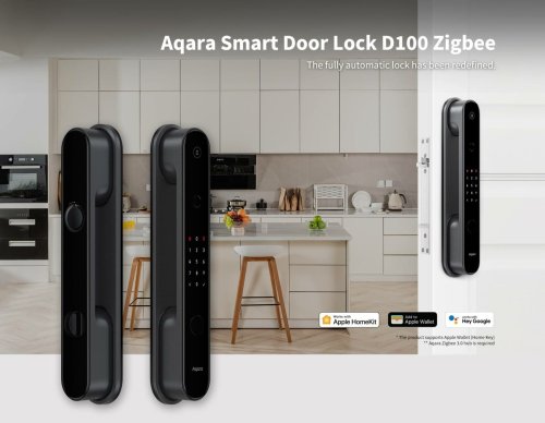 Aqara offers a third, more-advanced smart lock for HomeKit and Home Key