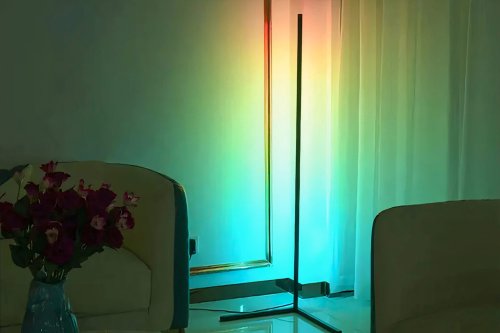 LED floor lamp gives you 16 million color options for just $60