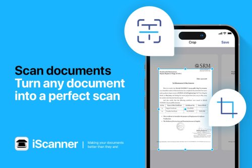 Turn Dad’s iPhone into a scanner with the iScanner app