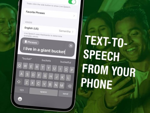 How to use iPhone’s awesome new text-to-speech feature