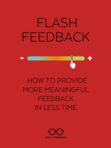 Flash Feedback: How to Provide More Meaningful Feedback in Less Time