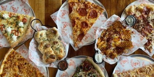 'World's biggest slice' pizzeria debuts in Houston with fat pies and