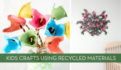 Roundup: 10 DIY Kids Craft Projects Using Recycled Materials