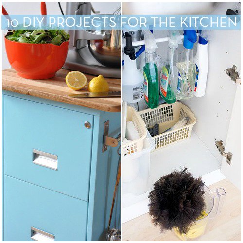 10 Do-It-Yourself Projects To Organize The Kitchen