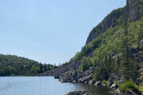 This Ontario park has three secluded lakes & the tallest cliffs in the province
