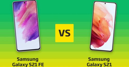 Samsung Galaxy S21 FE vs. Galaxy S21 im Vergleich: Alle Unterschiede - CURVED.de