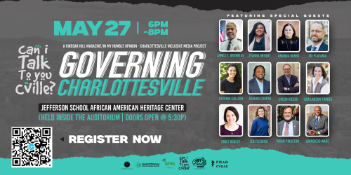 Can I Talk To You Cville gathers nearly a dozen local and state officials to discuss 'Governing Charlottesville'