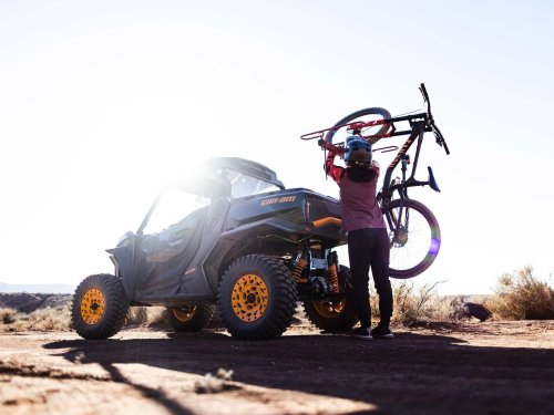 MTBer Samantha Soriano Finds New Lines With Can-Am Commander
