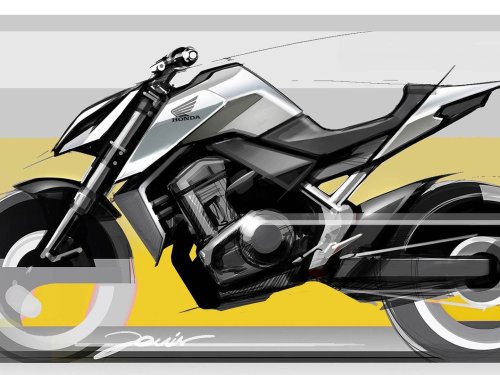 New Sketches of Honda’s Upcoming Hornet Streetfighter