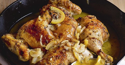 Skillet-Roasted Lemon Chicken | Recipes