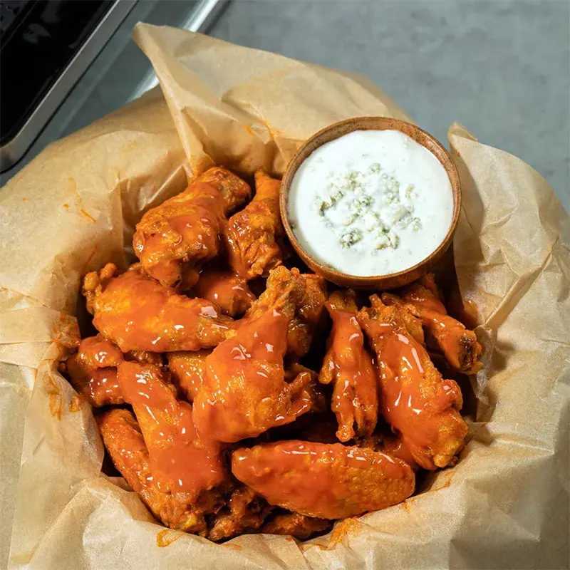Air Fryer Buffalo Chicken Wings Recipe | Frank's RedHot® US