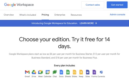 Google Workspace: A cheat sheet