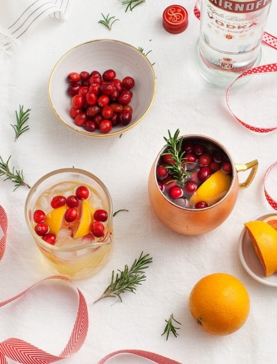Winter Spiced Moscow Mule