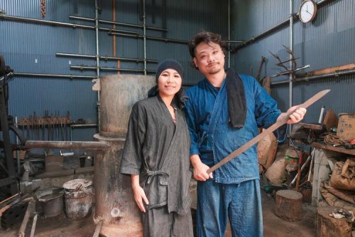 Hirata Tantojo - The Japanese Swordsmith Power Couple Keeping Katana Making Traditions Alive