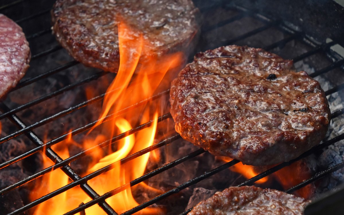 How To Grill A Safe But Juicy Burger - Barbecuebible.com