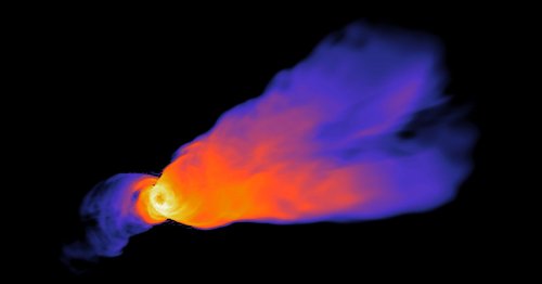 Physicists Identify the Engine Powering Black Hole Energy Beams | Quanta Magazine