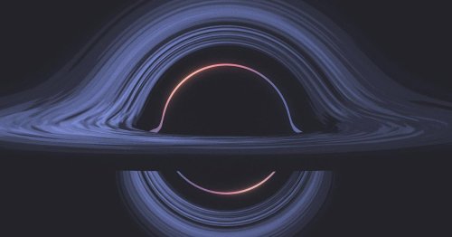 A Black Hole’s Orbiting Ring of Light Could Encrypt Its Inner Secrets