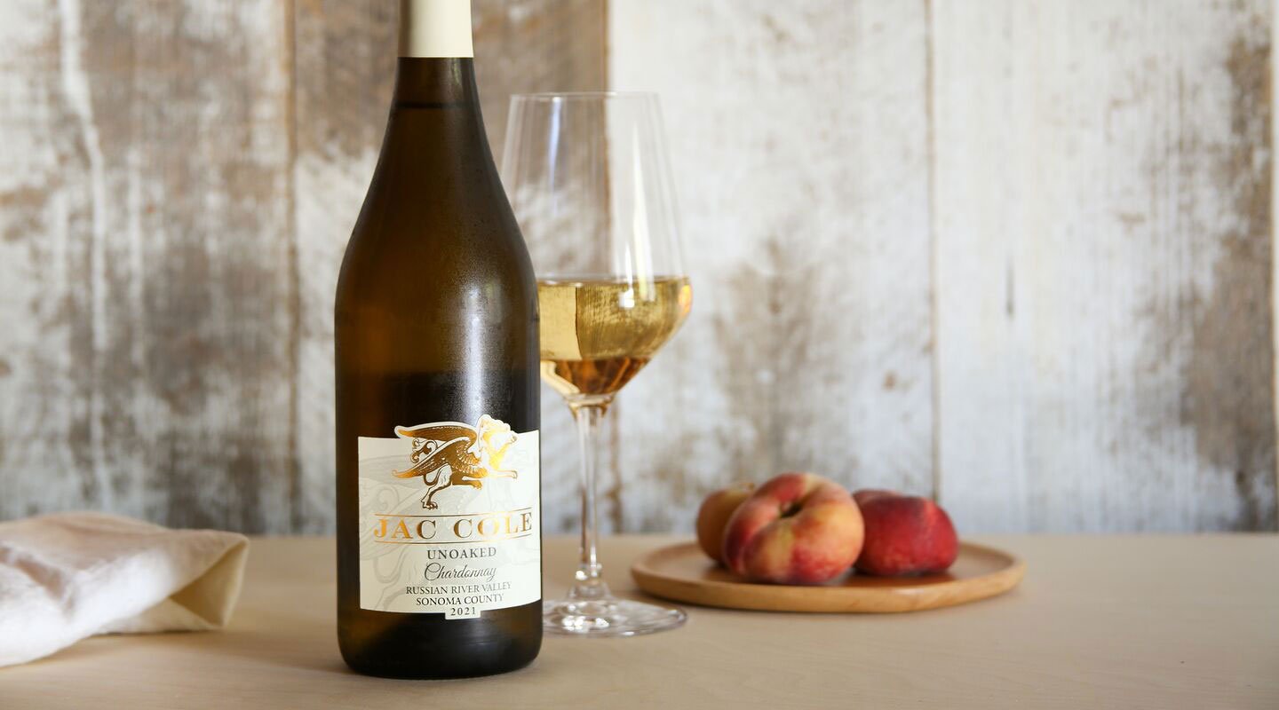 Jac Cole Russian River Valley Unoaked Chardonnay 2021 | 91 Points