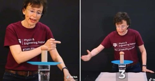 The internet is obsessed with this physics professor's cool teaching methods