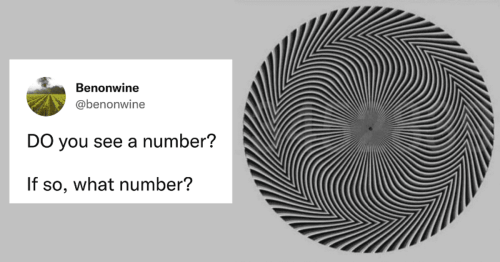 What number do you see in this picture? The viral optical illusion takes the internet by storm.
