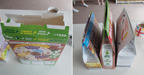 Woman stunned after figuring out the right way to seal a cereal box and frankly, so are we
