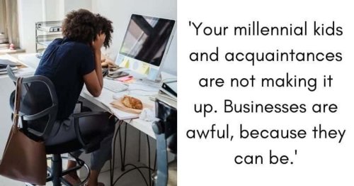 Boomer explains why millennials are having a hard time at work: 'It's a lot harder than it was'
