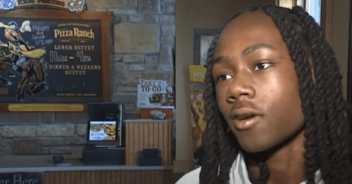 Teen cashier left 'speechless' after customer leaves him whopping $2500 tip for his 'good attitude'