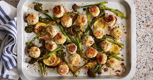 Baked Chicken and Ricotta Meatballs