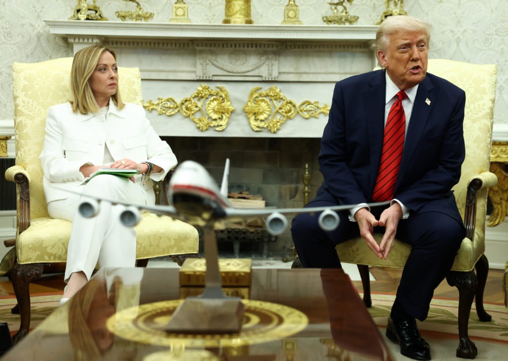 WATCH: Trump meets Italy’s Meloni at White House as Europe seeks bridge to U.S.