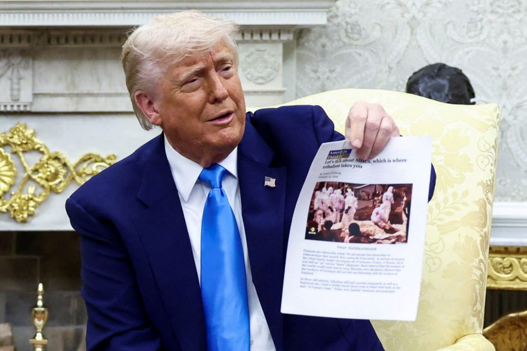 Fact-checking Trump’s claims of white farmer ‘genocide’ in South Africa