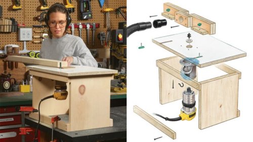 Easy to build router table