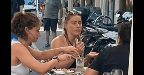 ‘Depraved bunch’: Johnny Depp fans react to Amber Heard being spotted with Eve Barlow at Tel Aviv cafe