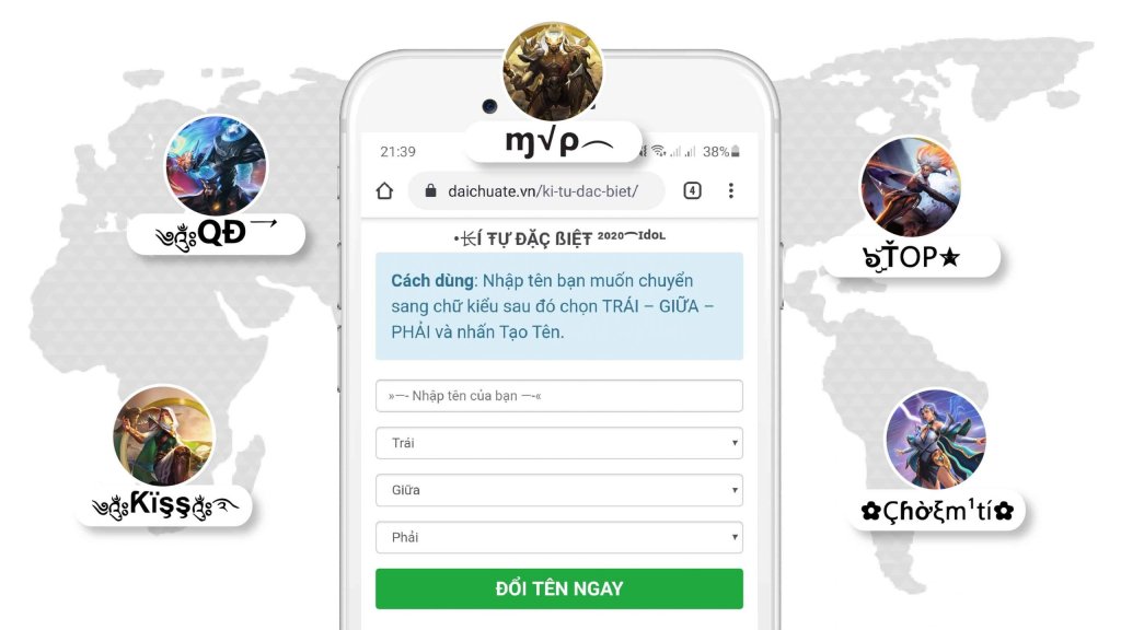 KÍ TỰ ĐẶC BIỆT DAICHUATE cover image