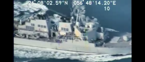 US Warship Shoots Down Iranian-Made Drone Launched From Yemen