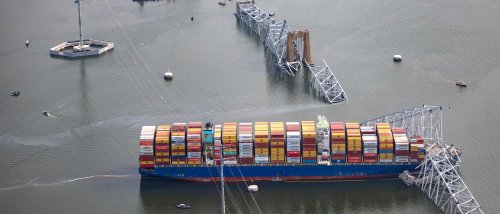Ship That Knocked Down Baltimore Bridge Had Previous Accident, Past Hardware Issue