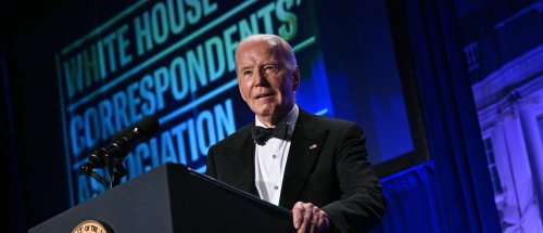 With Trump Absent, White House Correspondents’ Dinner Celebrated Biden Bashing