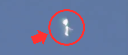 Creepy Video Shows Humanoid-Shaped UFO Floating Over US Park. What Is It?