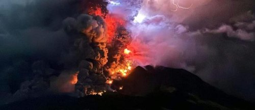 Massive Volcanic Eruption In Indonesia Forces More Than 11,000 To Evacuate